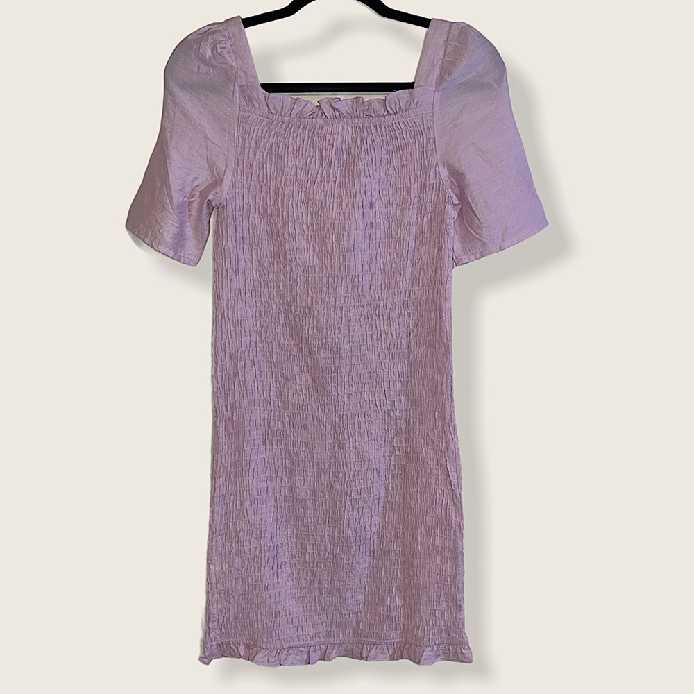 Daisy May Short Puff Sleeve Mini Dress